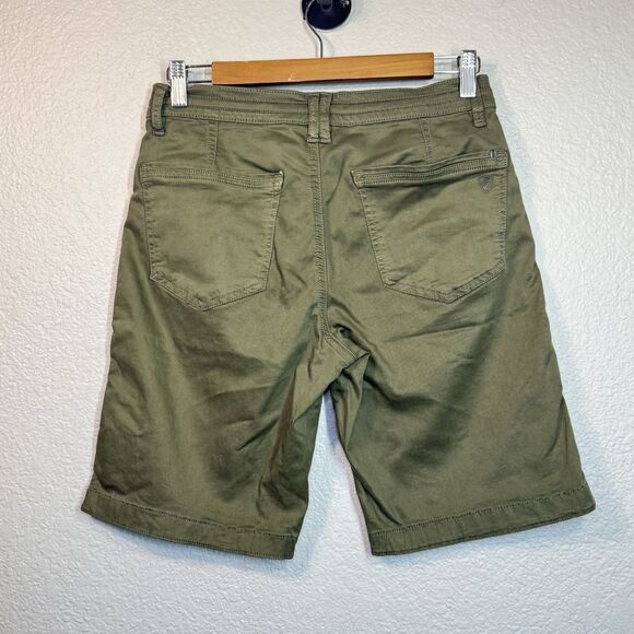 Kuhl Shorts Women 4 Green 9" Inseam Stretch Utility Hiking Active Travel Outdoor - Picture 2 of 8